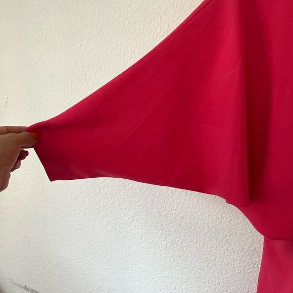 & Other Stories Batwing Open back Midi Dress 4. - Picture 10 of 12